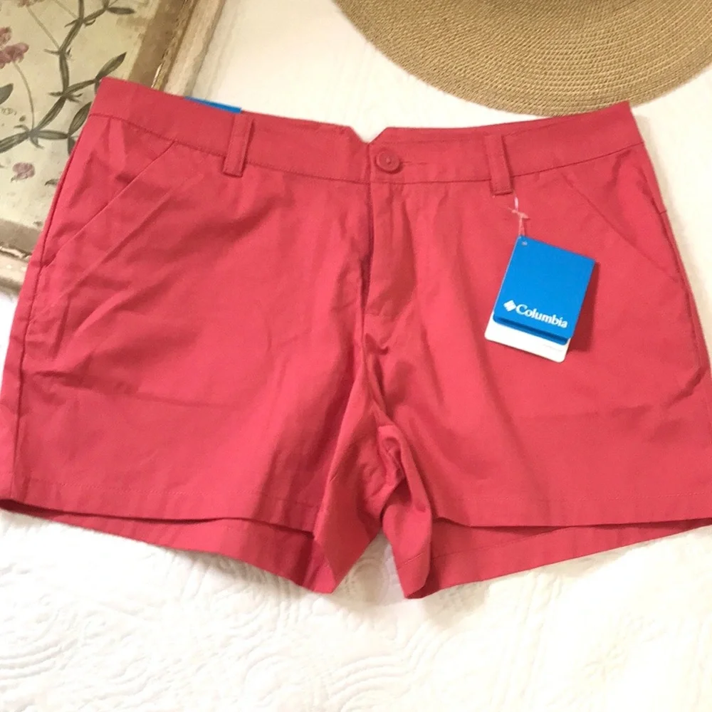 NWT Columbia Kenzie Cove Shorts Lobster
